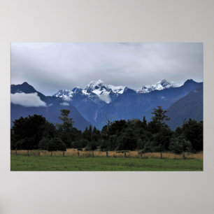 Poster Mt Cook de l'est