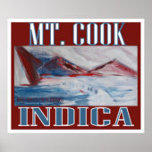 POSTER MT COOK INDICA (Devant)