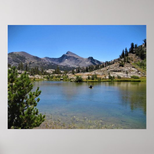 Poster Mt. Dana from Shell Lake, Tioga Pass, CA (Devant)