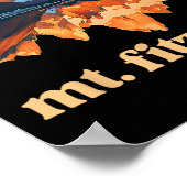 Poster Mt. Fitz Roy Mountains And Laguna Capri  (Coin)