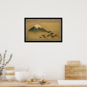 Poster mt fuji (Cuisine)