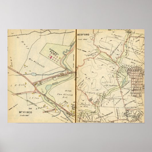 Poster Mt. Kisco, New York 2 (Devant)