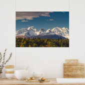 Poster Mt. McKinley | Alaska (Cuisine)