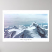 Poster Mt. McKinley, parc national Denali, Alaska (Devant)