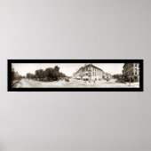 Poster Mt Pleasant, IA Photo 1907 (Devant)