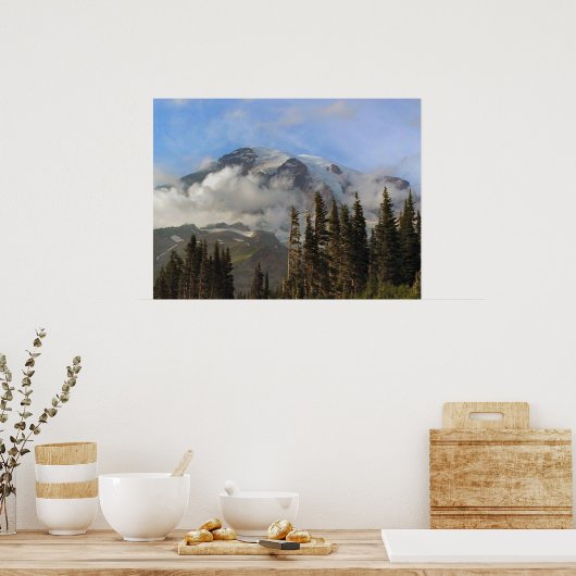 Poster Mt Rainier (Cuisine)