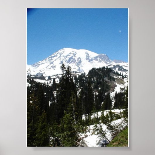 POSTER MT RAINIER (Devant)