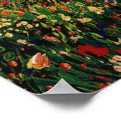 Poster Mt Rainier aux fleurs (Coin)