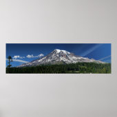 Poster Mt. Rainier Panorama (Devant)