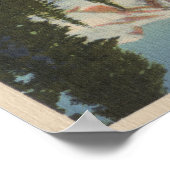 Poster Mt. Rainier, WA - Lac Mirror avec Mt. Reflectio (Coin)