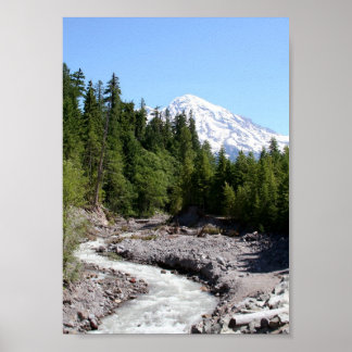 Poster Mt Ranier