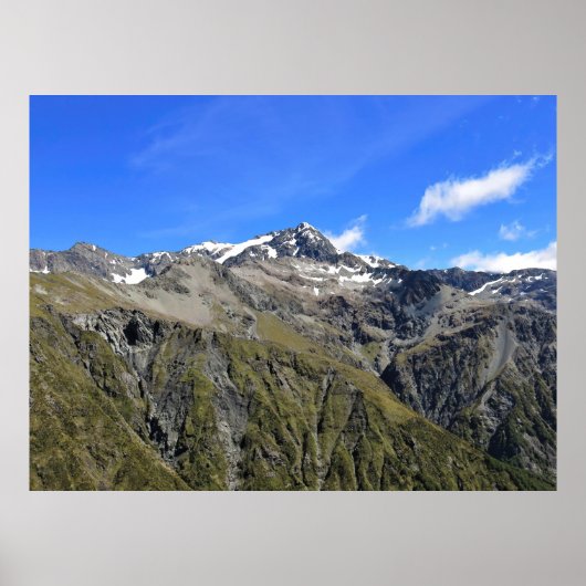 Poster Mt Rollerston de Scott's Track (Devant)