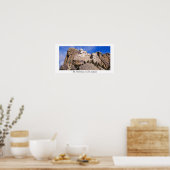 Poster mt. rushmore, Mt. Rushmore, Dakota du Sud (Cuisine)