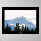 Poster Mt Shasta (Devant)