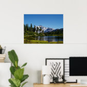 Poster Mt Shuksan Du Lac Photo (Bureau à domicile)