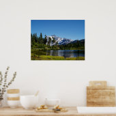Poster Mt Shuksan Du Lac Photo (Cuisine)