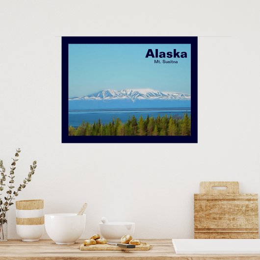 Poster Mt. Susitna (Cuisine)