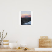 Poster Mt Washington au coucher du soleil (Cuisine)