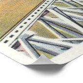 Poster Mt Washington Cog Railway, échelle de Jacob (Coin)