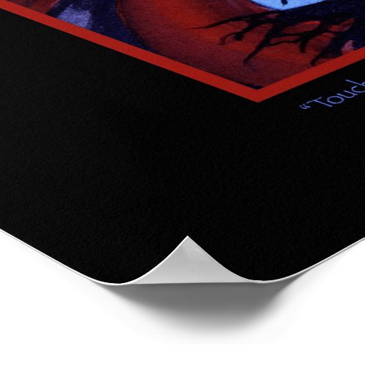 Poster MtG Touch of Death print (Coin)