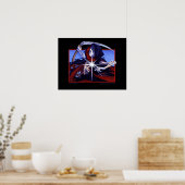 Poster MtG Touch of Death print (Cuisine)