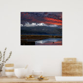 POSTER MTS OLYMPIQUES ET CANAL DE LA SAINTE (Cuisine)