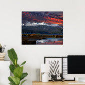 POSTER MTS OLYMPIQUES ET CANAL DE LA SAINTE (Bureau à domicile)