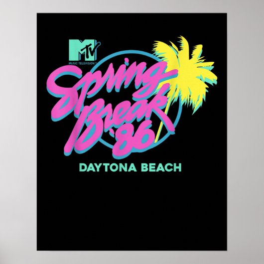 Poster MTV Spring Break Daytona Beach (Devant)
