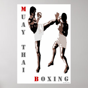 Poster Muay Thai Boxing