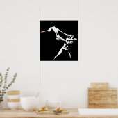 Poster Muay Thai Boxing Action (Cuisine)