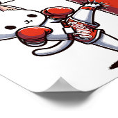 Poster Muay Thai Cat (Coin)