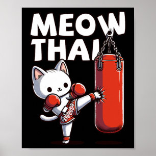 Poster Muay Thai Cat Meow Thai