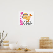 Poster Muay Thai Chick (Cuisine)