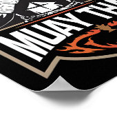 Poster Muay Thai - Mixed martial art de boxe thaï (Coin)