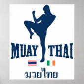 Poster Muay Thaïlande Irlande (Devant)