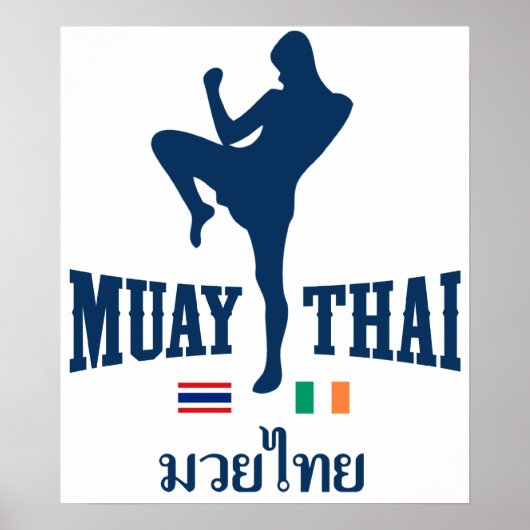 Poster Muay Thaïlande Irlande (Devant)