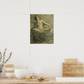 Poster Mucha - Avril Cocorico (Cuisine)