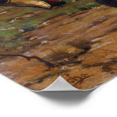 Poster Mucha - Chivalence héraldique (Coin)