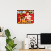 Poster Mucha - Cycles (Bureau à domicile)