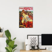 Poster Mucha - Cycles Perfecta (Bureau à domicile)