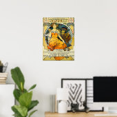 Poster Mucha - Exposition Universelle Et Internationale D (Bureau à domicile)