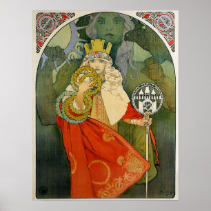 Poster Mucha - Festival Sokol 1912