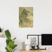 Poster Mucha - Fevrier Cocorico (Bureau à domicile)