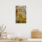 Poster Mucha - Fleur 1897 (Cuisine)