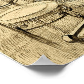 Poster Mucha - Illustration 1901 (Coin)