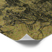 Poster Mucha - Juin Cocorico (Coin)