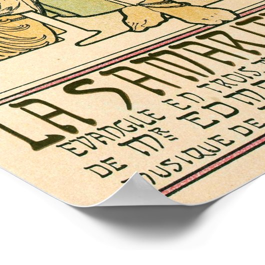 Poster Mucha - La Samaritaine (Coin)