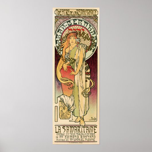 Poster Mucha - La Samaritaine (Devant)