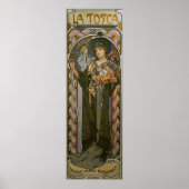 Poster Mucha - La Tosca 1901 (Devant)
