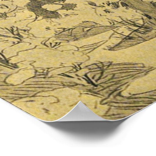 Poster Mucha - Mai Cocorico (Coin)